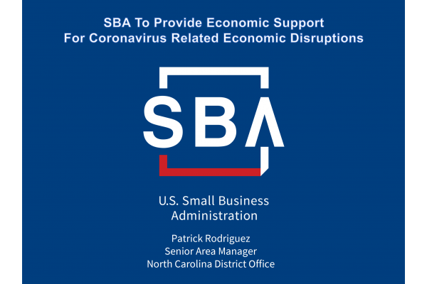 SBA To Provide Economic Support For Coronavirus Related Economic Disruptions
